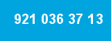 921 036 37 13